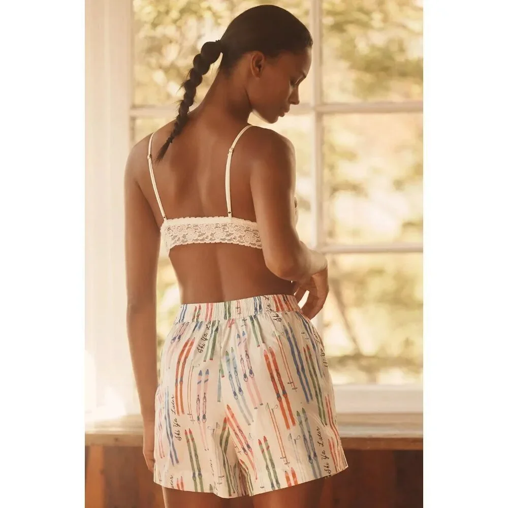 The Wren Boxer Shorts Emily Taylor Ski Print XL